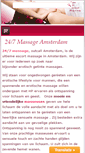 Mobile Screenshot of 247massage.nl