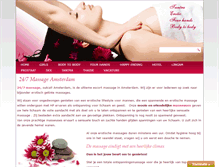 Tablet Screenshot of 247massage.nl